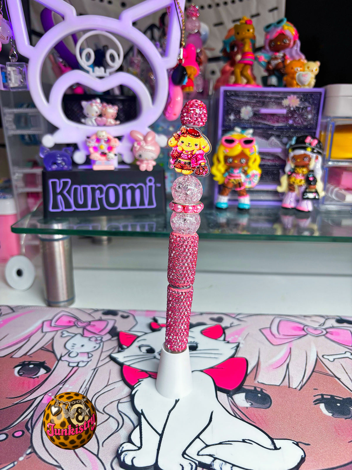 pompom pen 🎀