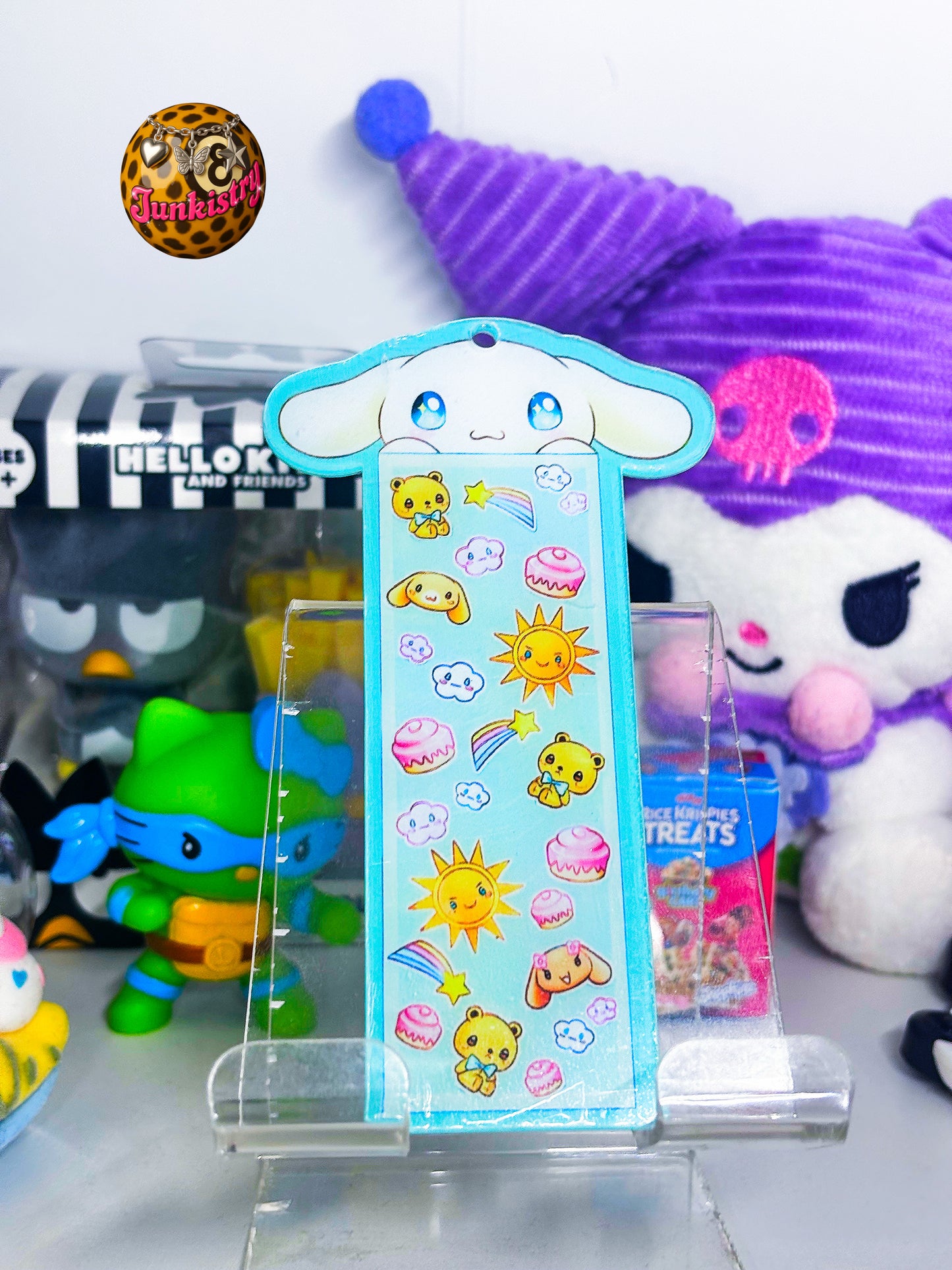 sanrio acrylic bookmark
