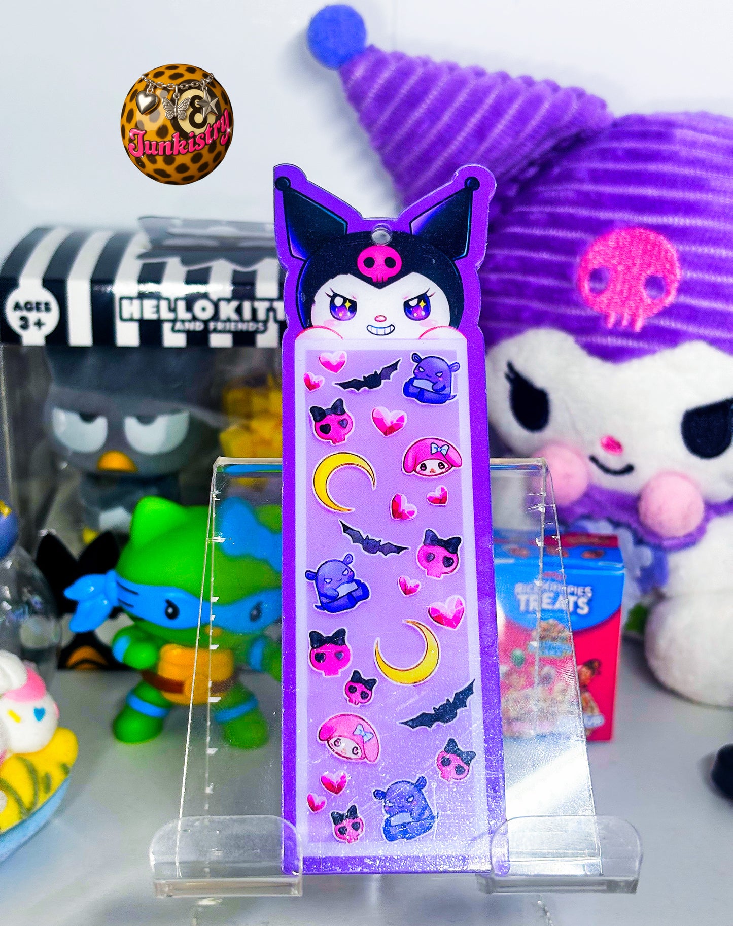 sanrio acrylic bookmark