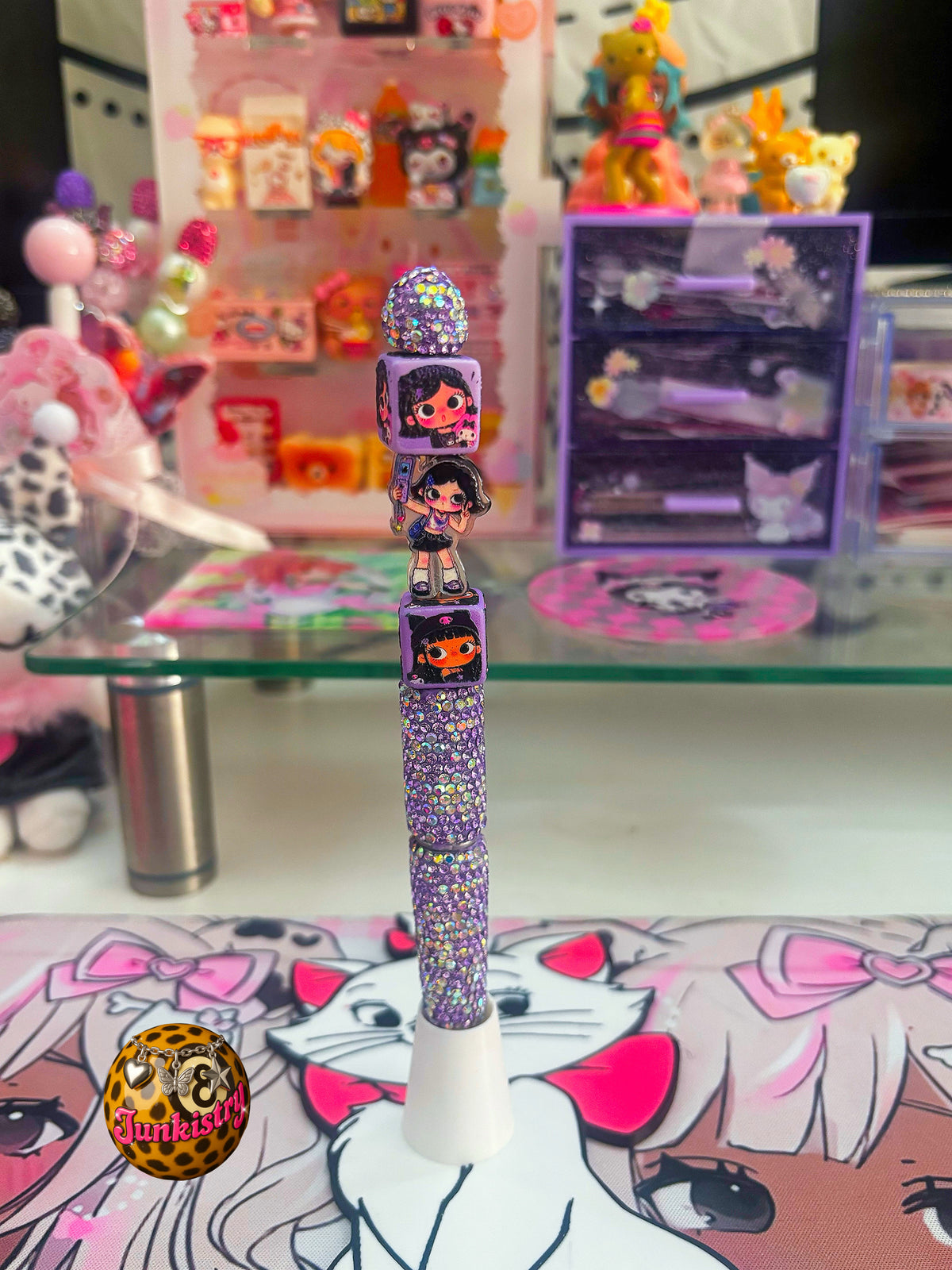 purple xiaoyu pen 🎀