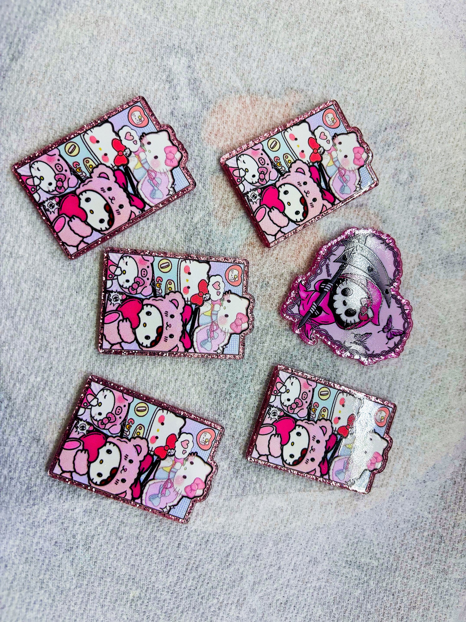 CHARMS AND ACRYLICS