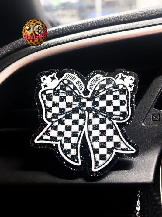 bow car vent clip 💎