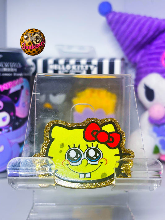 sponge kitty magnet 🪐