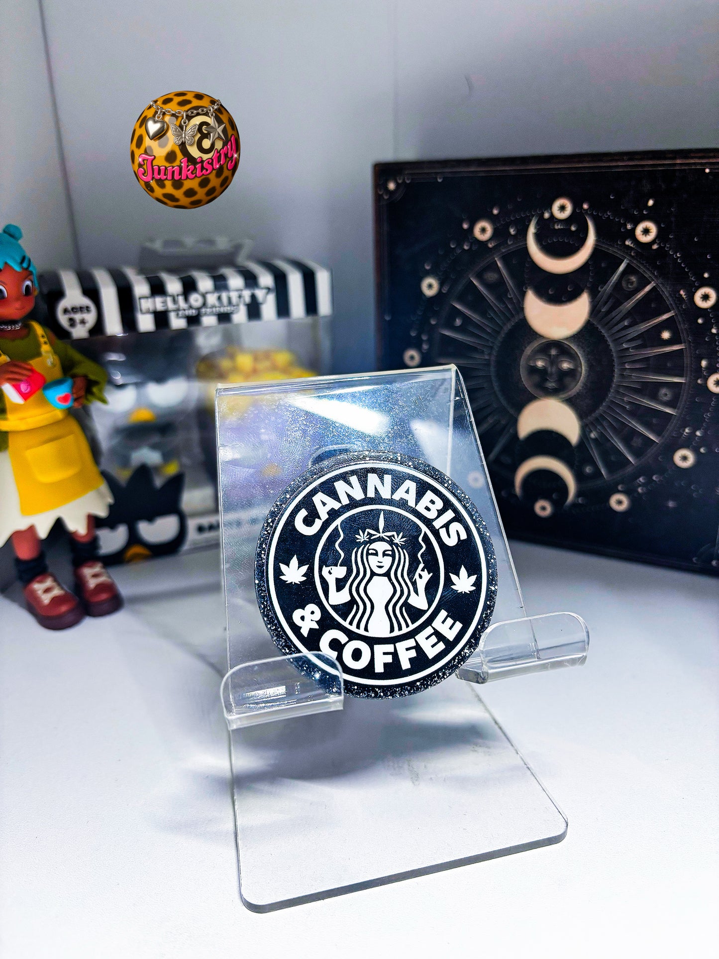 canna & coffee magnet 🪐