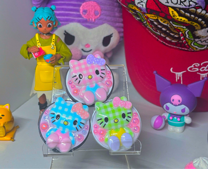 hk “plaid” pop sockets 🎀