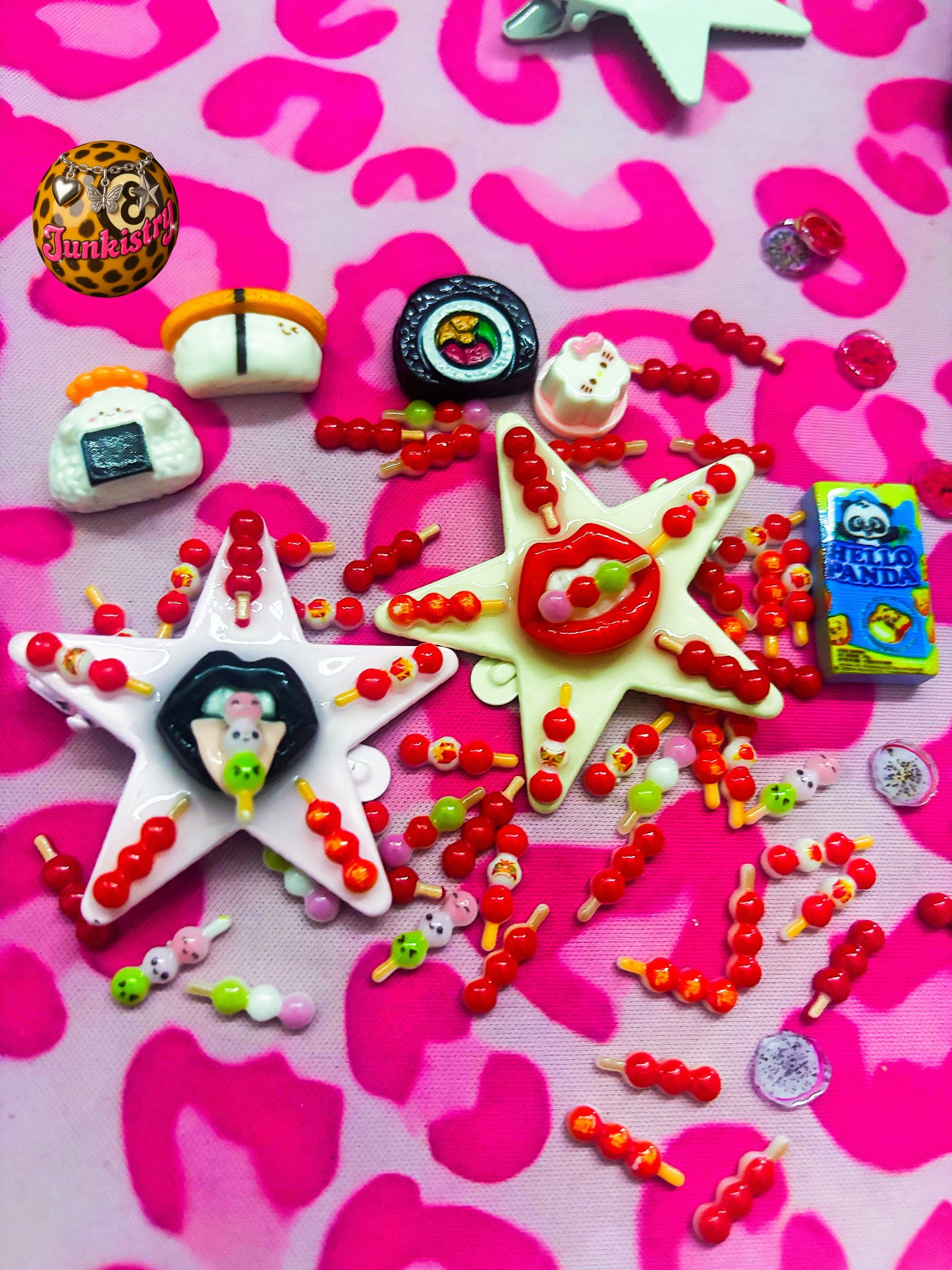 1of1 dango hair clips set ౨ৎ ‎₊˚⊹