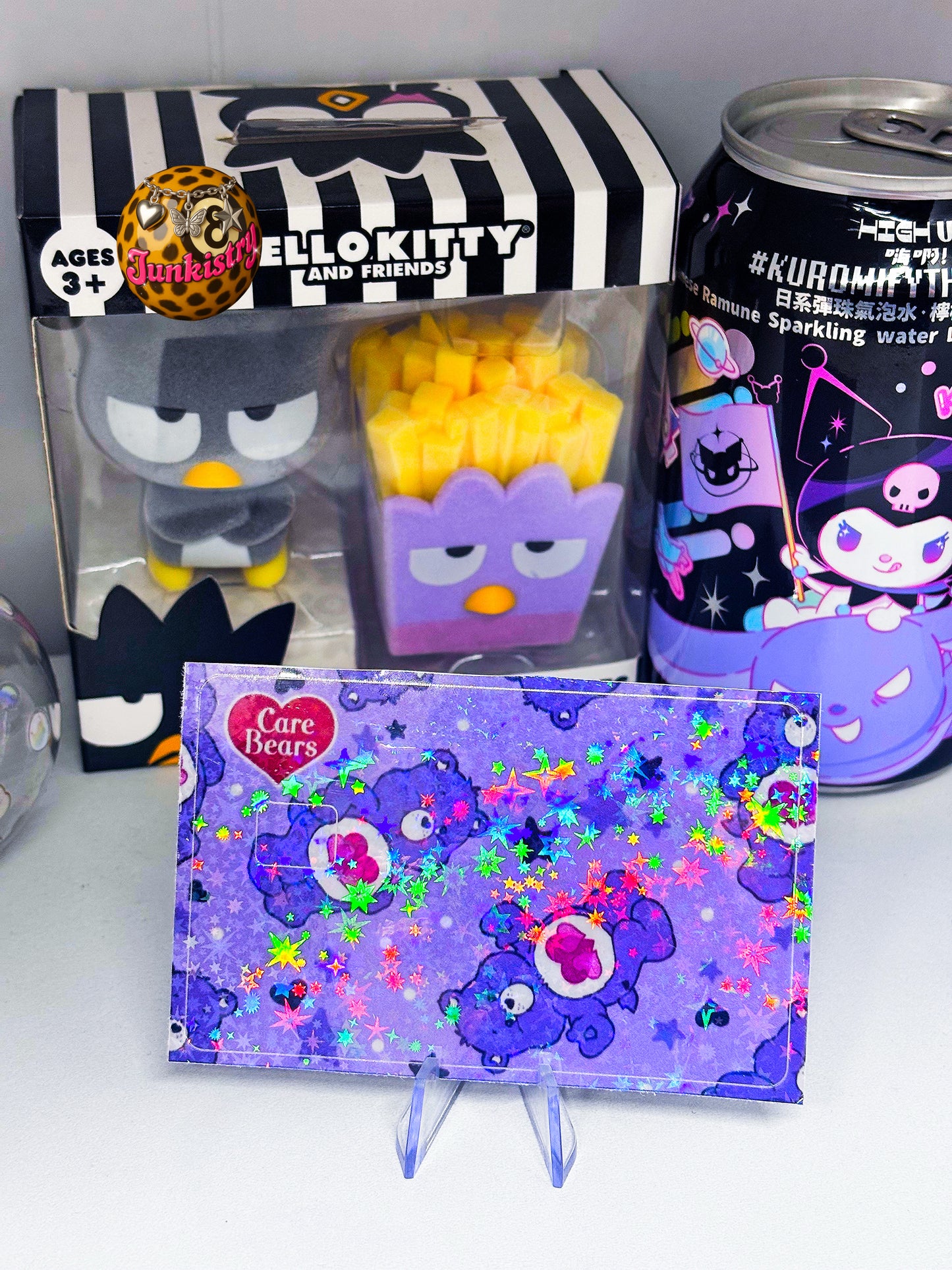 holographic care bears card skin