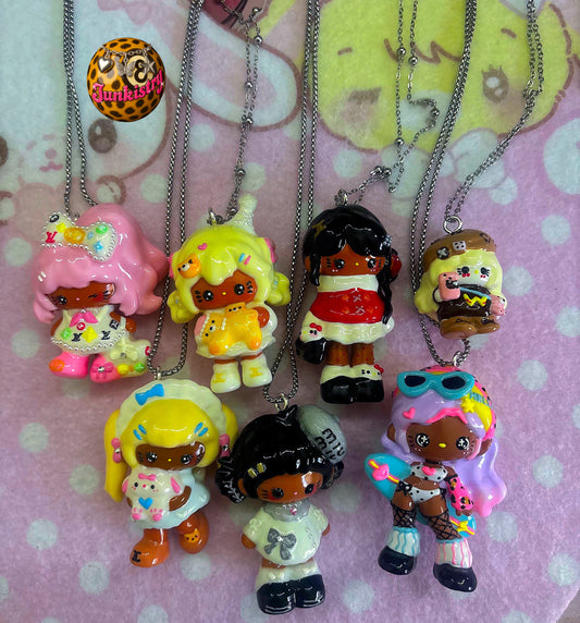 hello kitty girlie necklaces ✮
