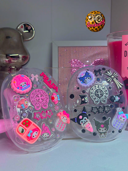 my melody and kuromi premade airpod max case 🫟