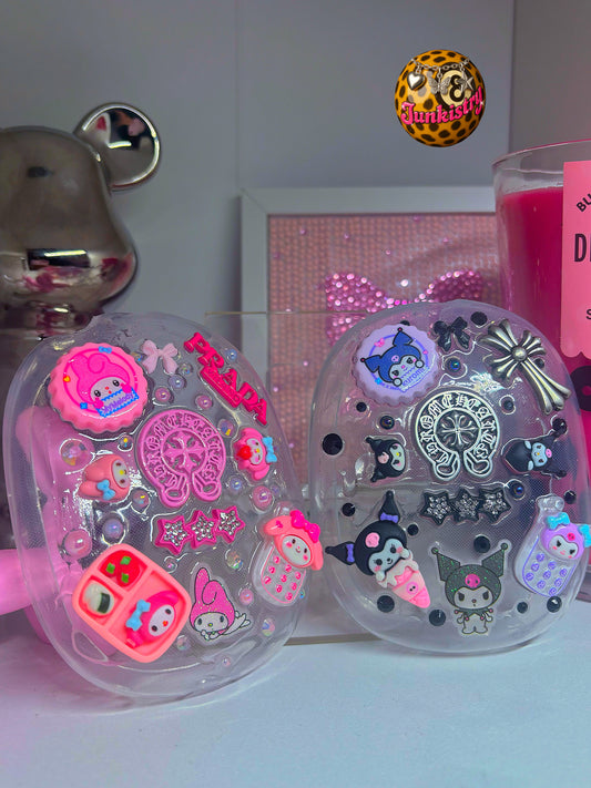 my melody and kuromi premade airpod max case 🫟