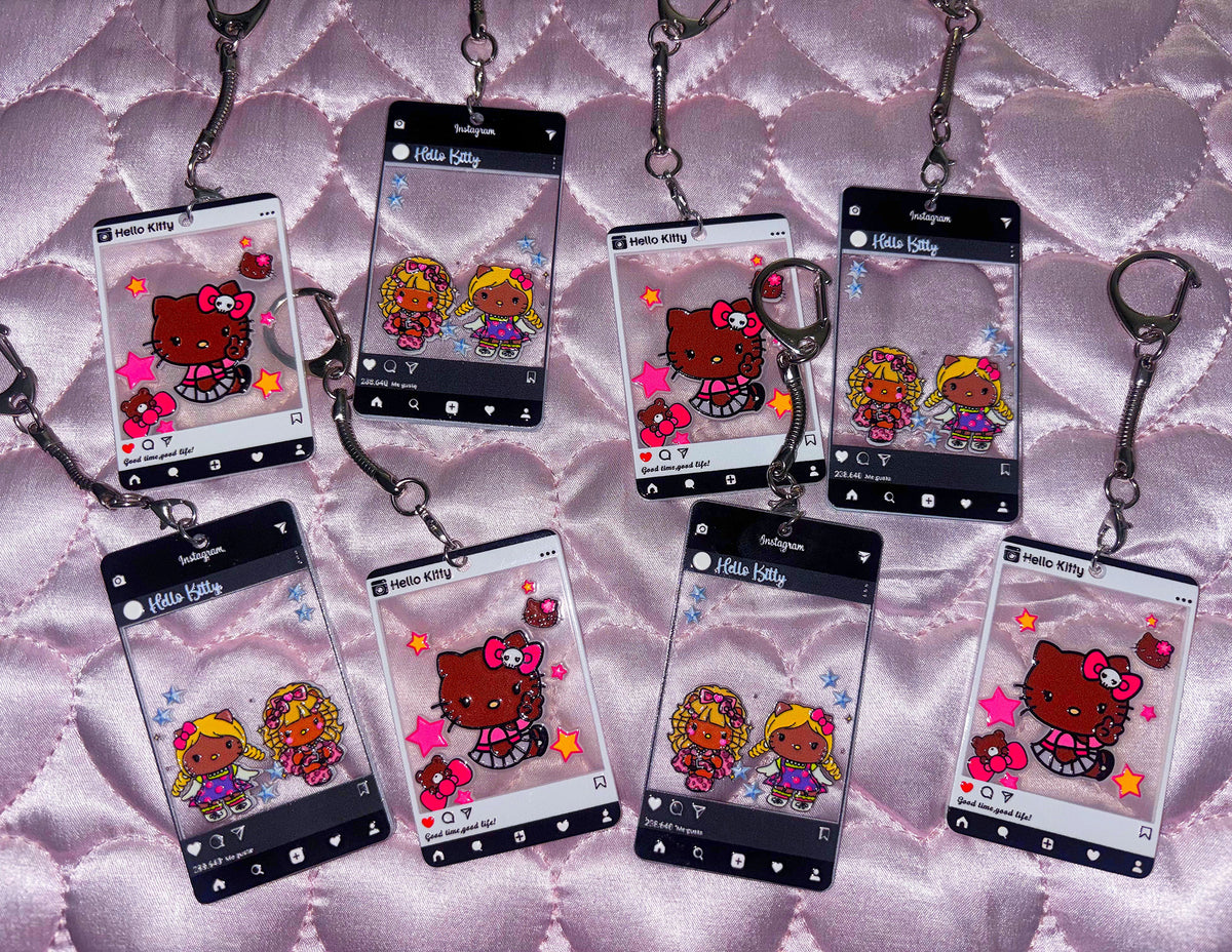 gyaru kitty insta charm 🦋