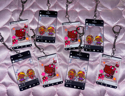 gyaru kitty insta charm 🦋