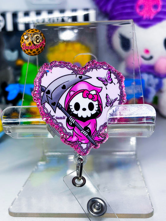 spooky hk badge reel