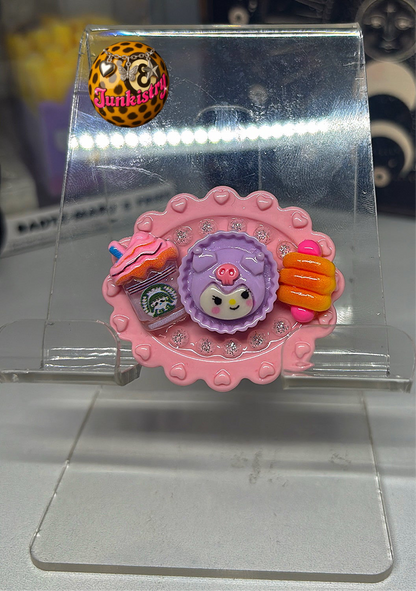 food platter charms 🍱🍡🍵