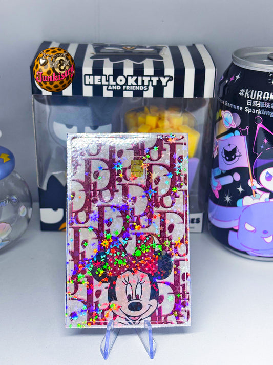 holographic minnie card skin