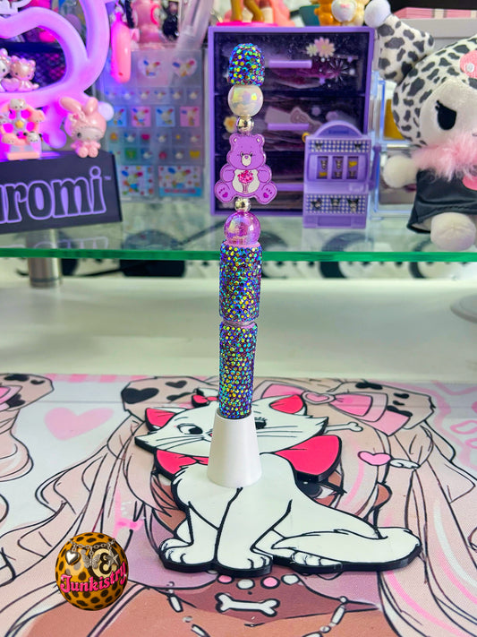 purple carebears pen 🎀
