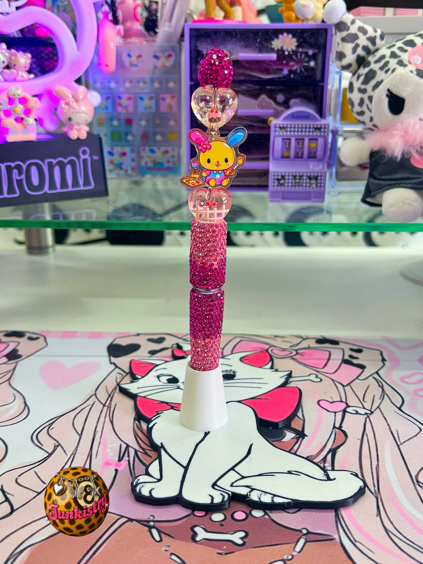 pink usahana pen 🎀