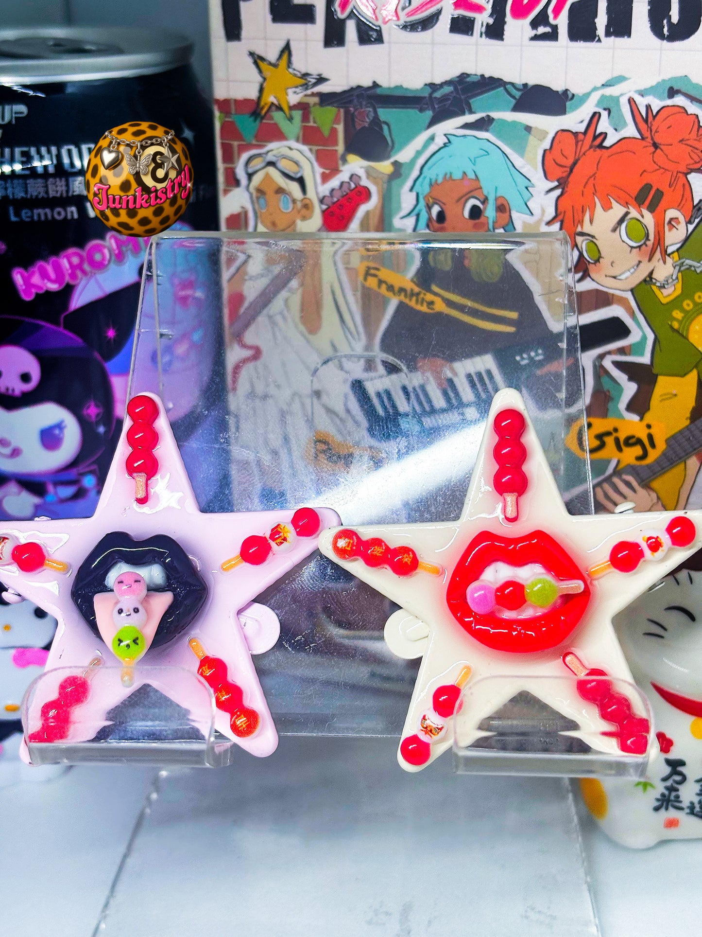 1of1 dango hair clips set ౨ৎ ‎₊˚⊹