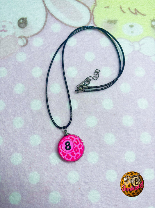 8ball necklace ✮