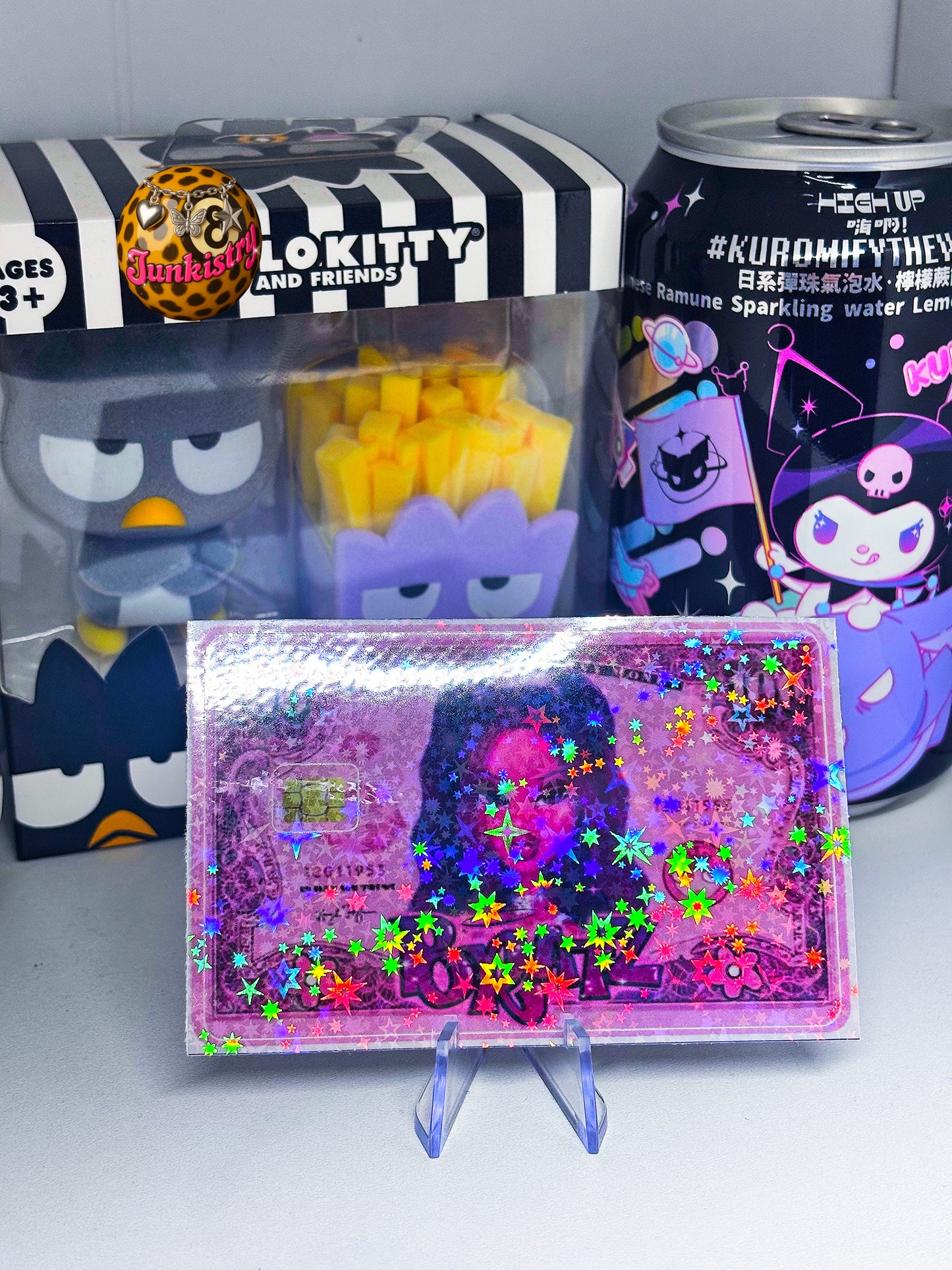 holographic bratz card skin