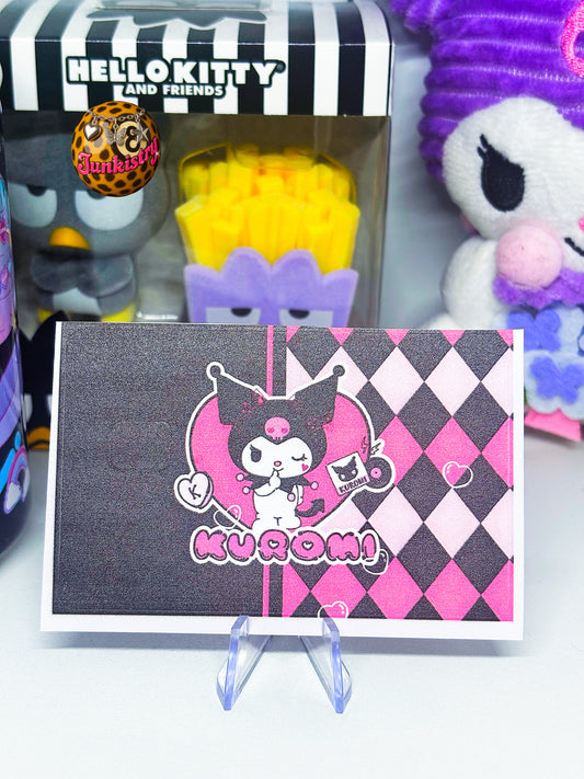 kuromi card skin