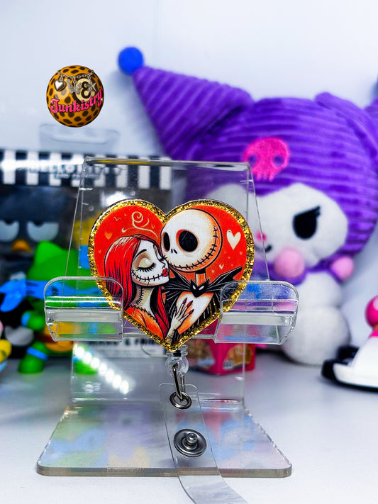 jack and sally badge reel